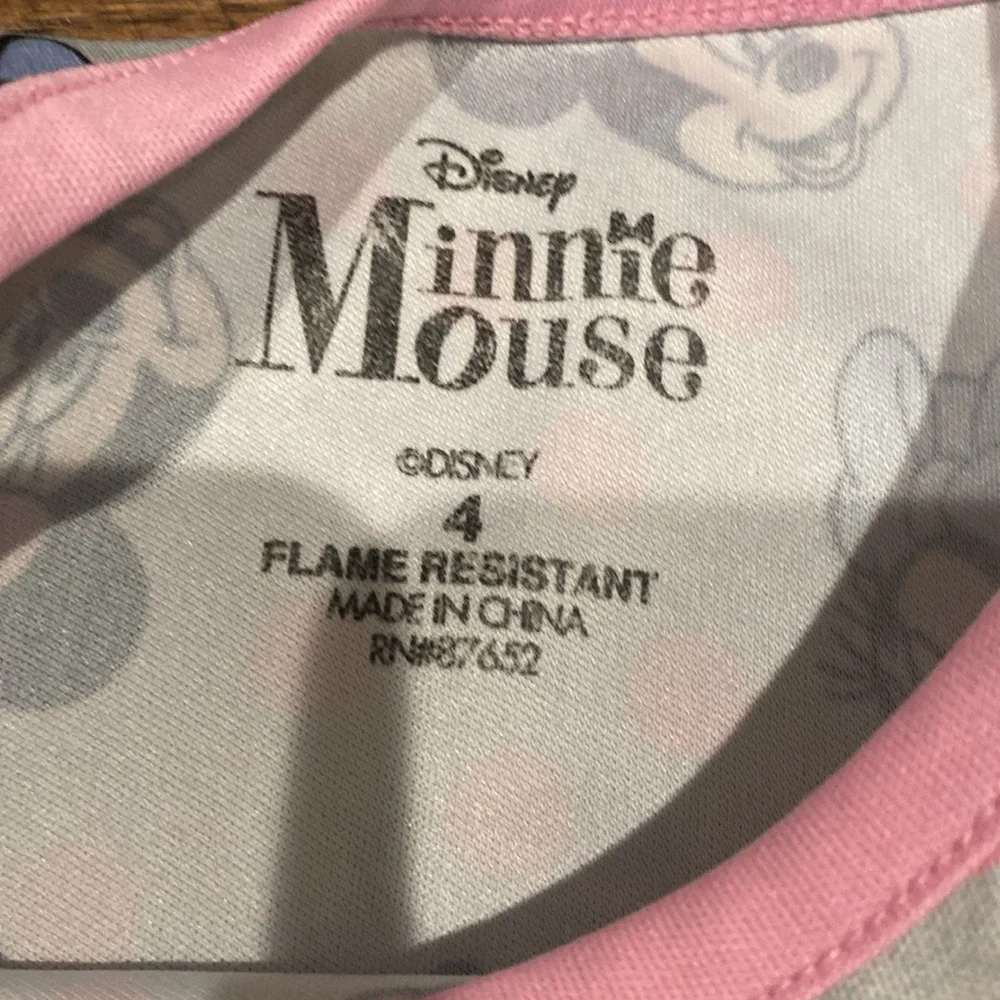 Disney Minnie Mouse Pajamas - Picture 2 of 4